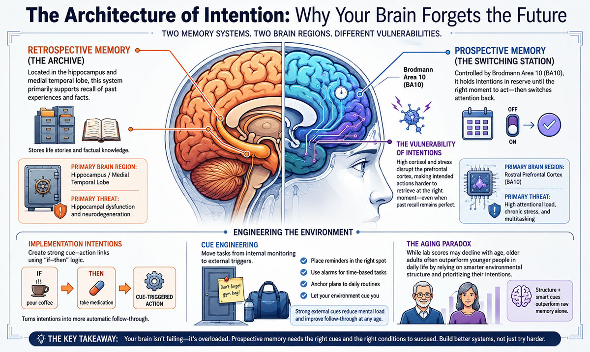 Retrospective vs Prospective Memory