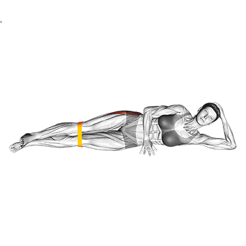 Side lying leg raises