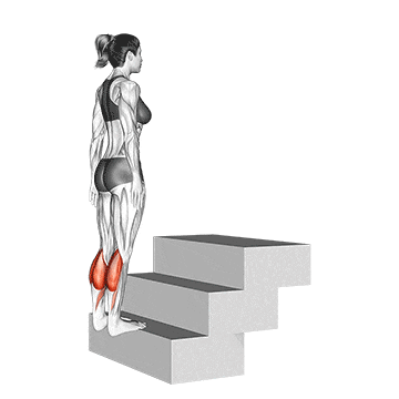 Staircase Calf Raises