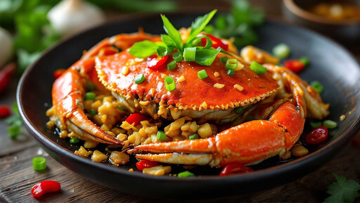 Stir Fried Crab Stir Fried Crab