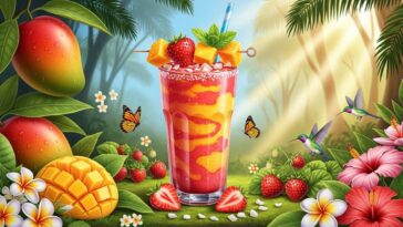 Strawberry Mango Smoothie