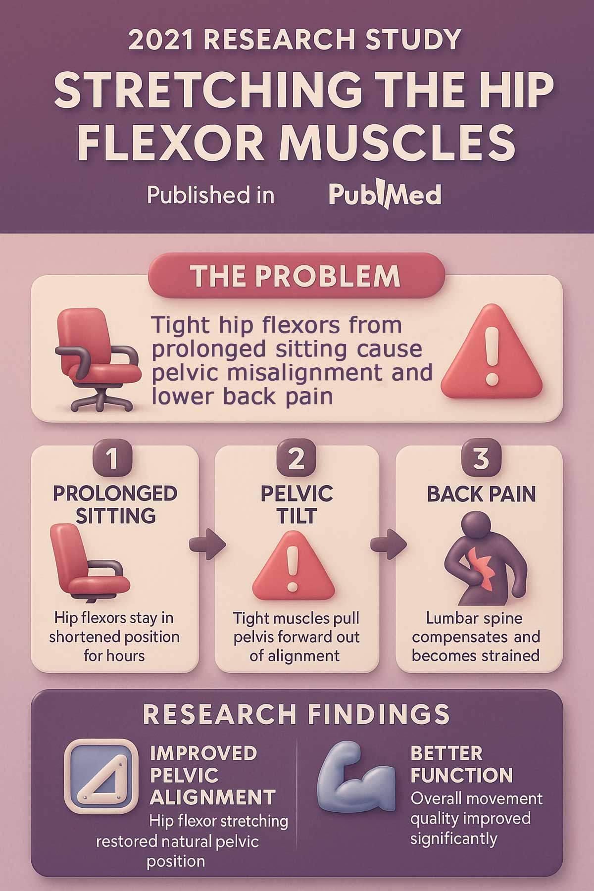 Stretching the Hip Flexor Muscles Infographic Stretching the Hip Flexor Muscles Infographic