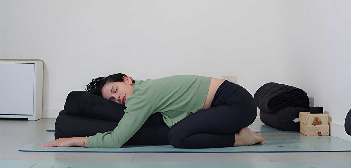 Supported Child’s Pose (Balasana) Supported Child’s Pose (Balasana)
