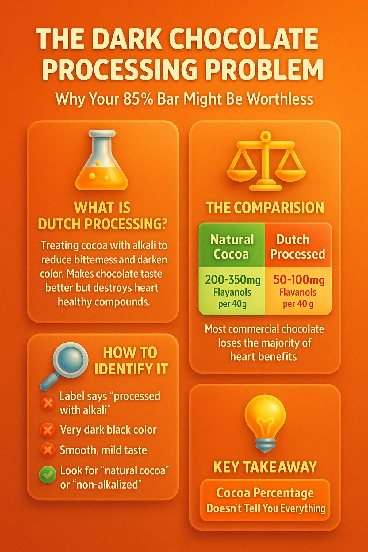 The Dark Chocolate Processing Problem