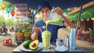 Vietnamese Avocado Smoothie