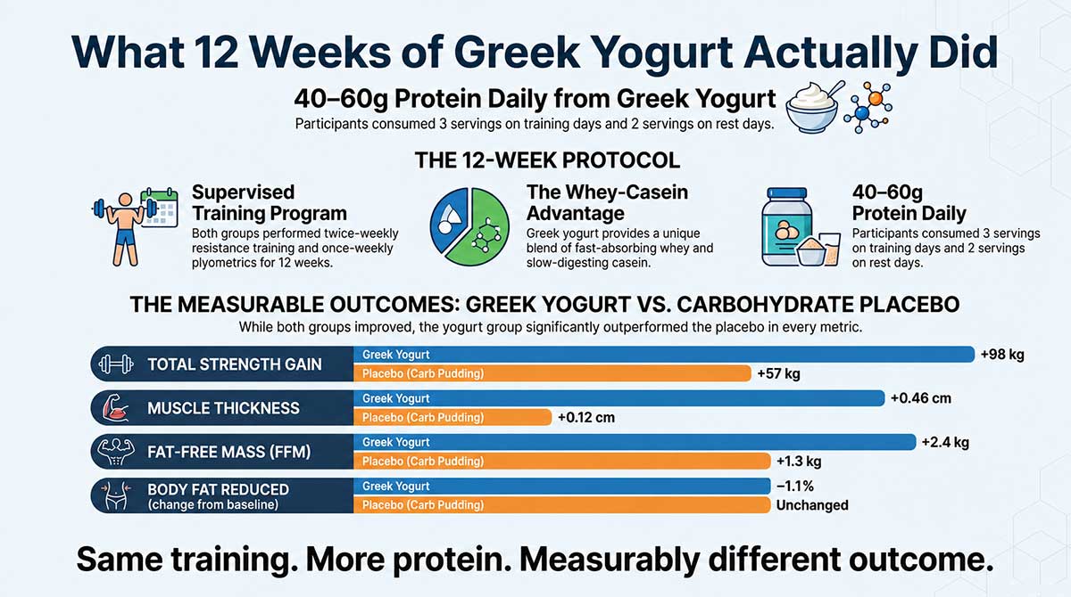 What Weeks of Greek Yogurt Actually Did