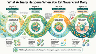 What Happens to Your Gut After Weeks of Eating Sauerkraut Every Day