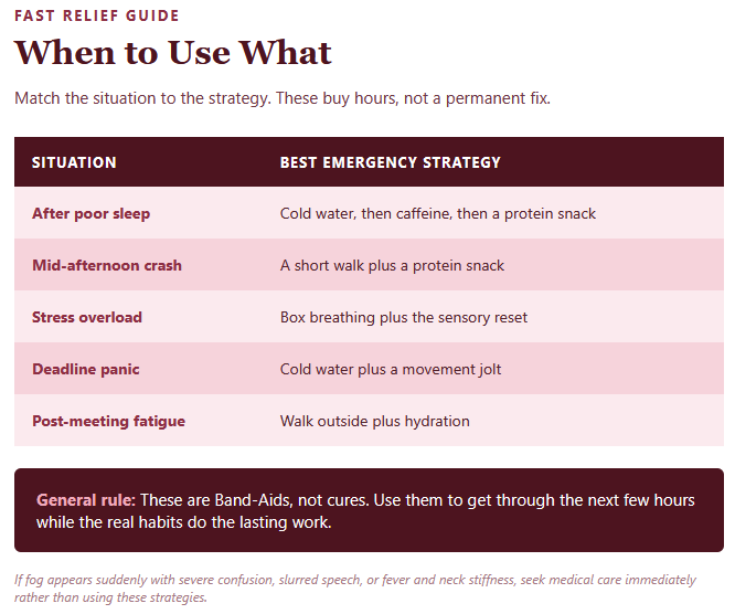 When to Use What When to Use What