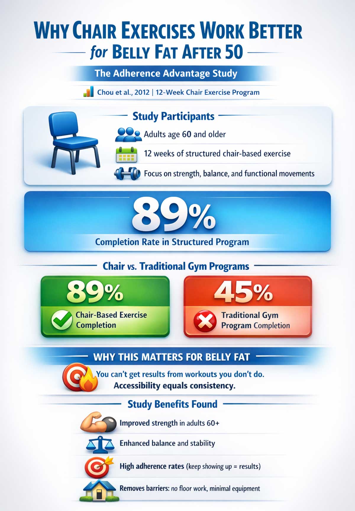Why Chair Exercises Work Better