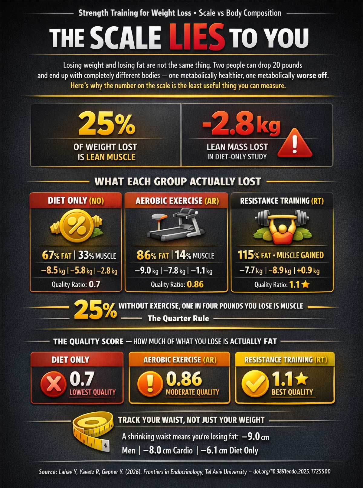 Why the Scale Lies — Weight Loss vs Fat Loss Why the Scale Lies — Weight Loss vs Fat Loss