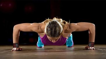 wide grip push up