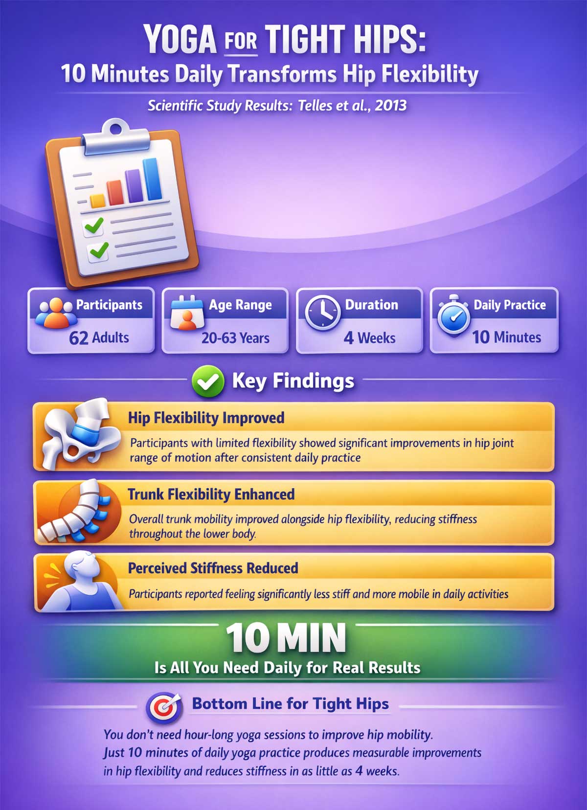 Yoga for Tight Hips Minutes Daily Transforms Hip Flexibility