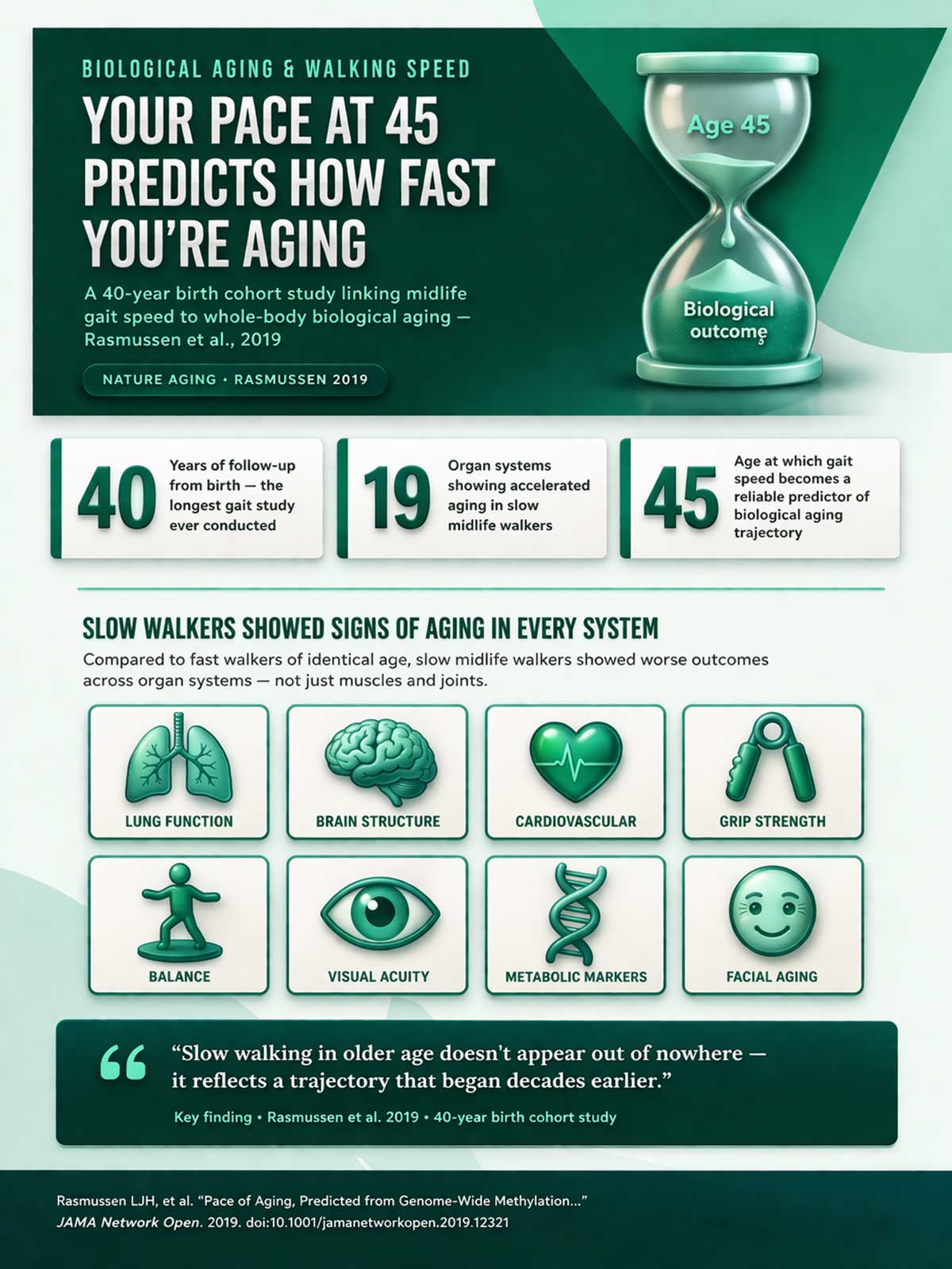 Your Pace at Predicts How Fast You're Aging Your Pace at Predicts How Fast You're Aging